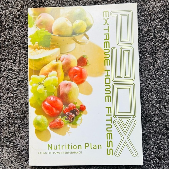 P90X Home Fitness Nutrition Meal Plan Book Guide Nonfiction Manual - Picture 1 of 3